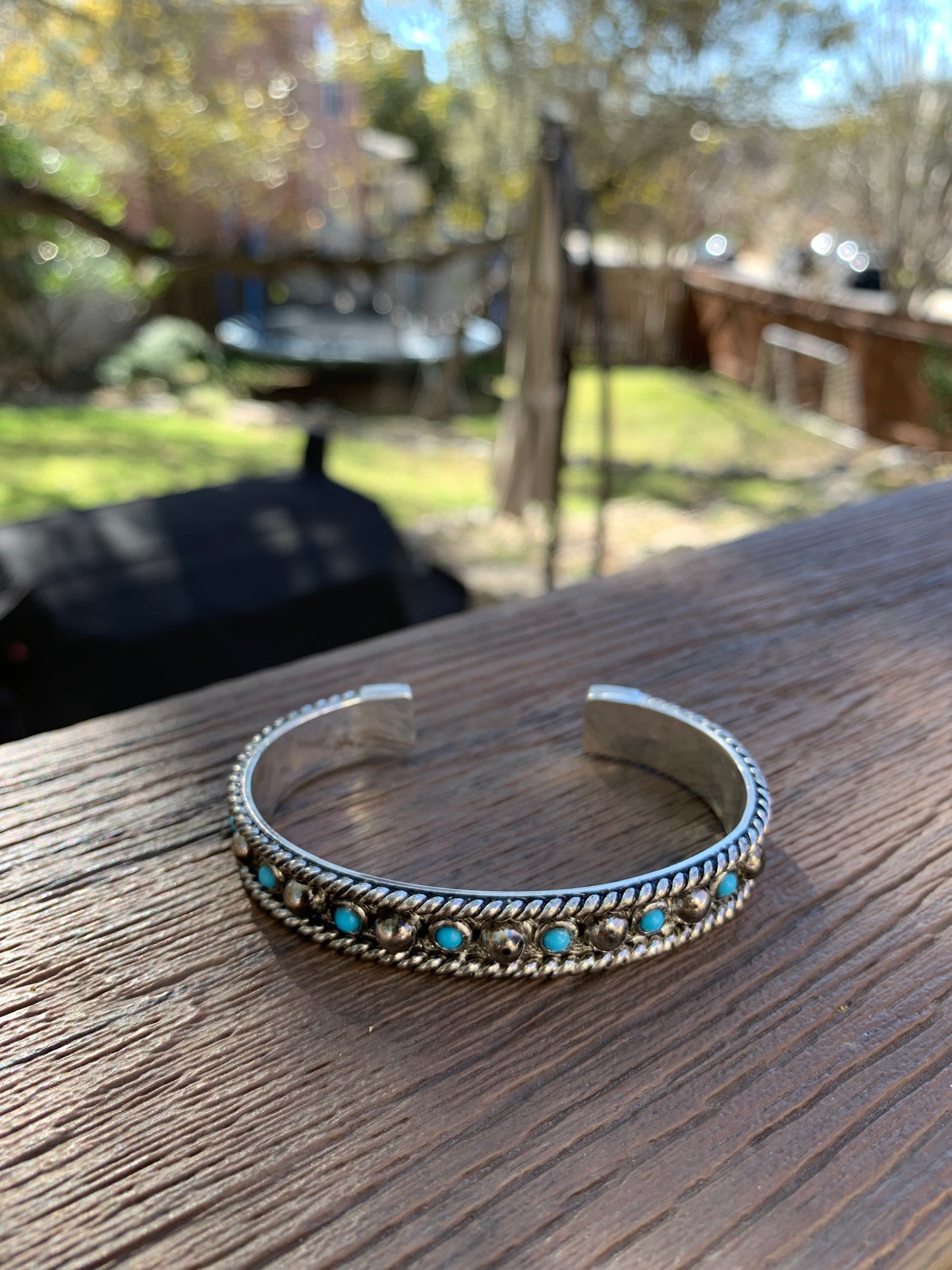 Bracelet w/Turq Cuff