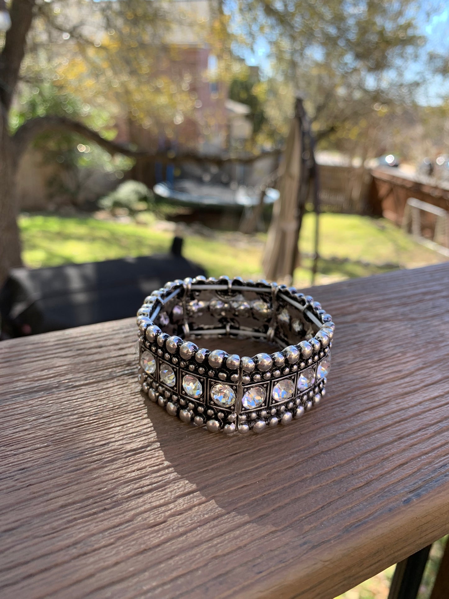 Bracelet stretchy Silver