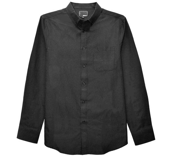 Mens Long Sleeve Button Down Shirt