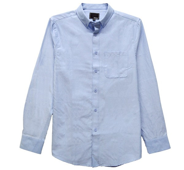 Mens Long Sleeve Button Down Shirt