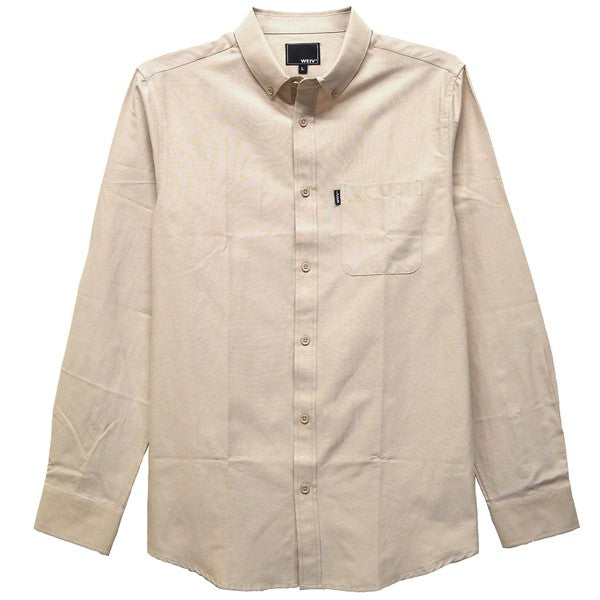 Mens Long Sleeve Button Down Shirt