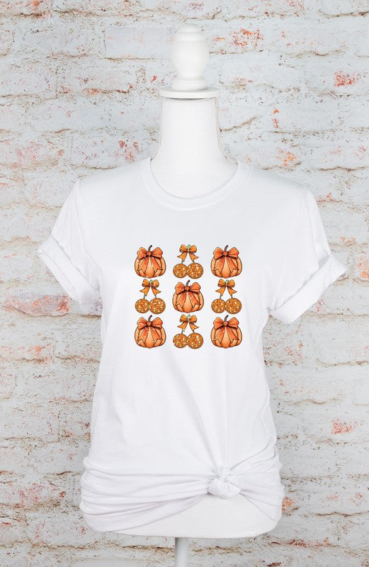 Halloween Pumpkin Coquette Disco Cherry Graphic