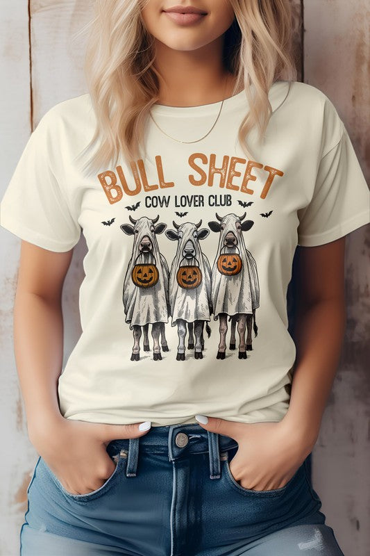 Vintage Bull Sheet, Halloween Graphic Tee