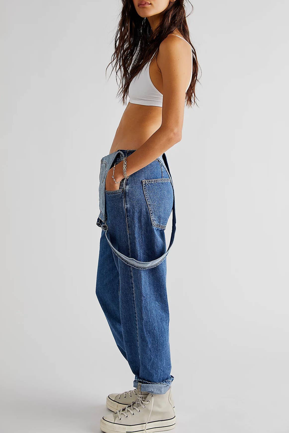 Vintage washed Denim overalls