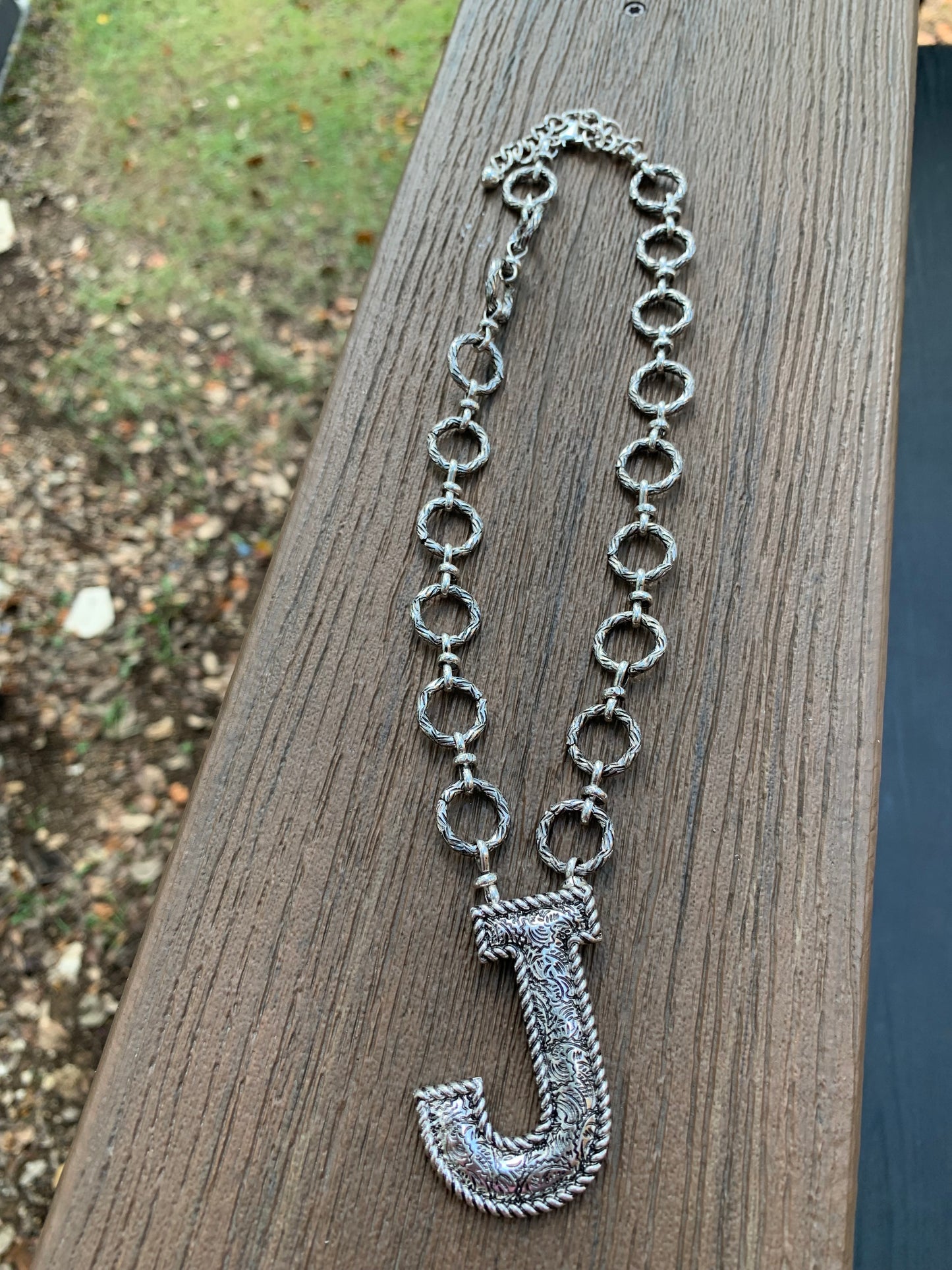 Initial necklaces