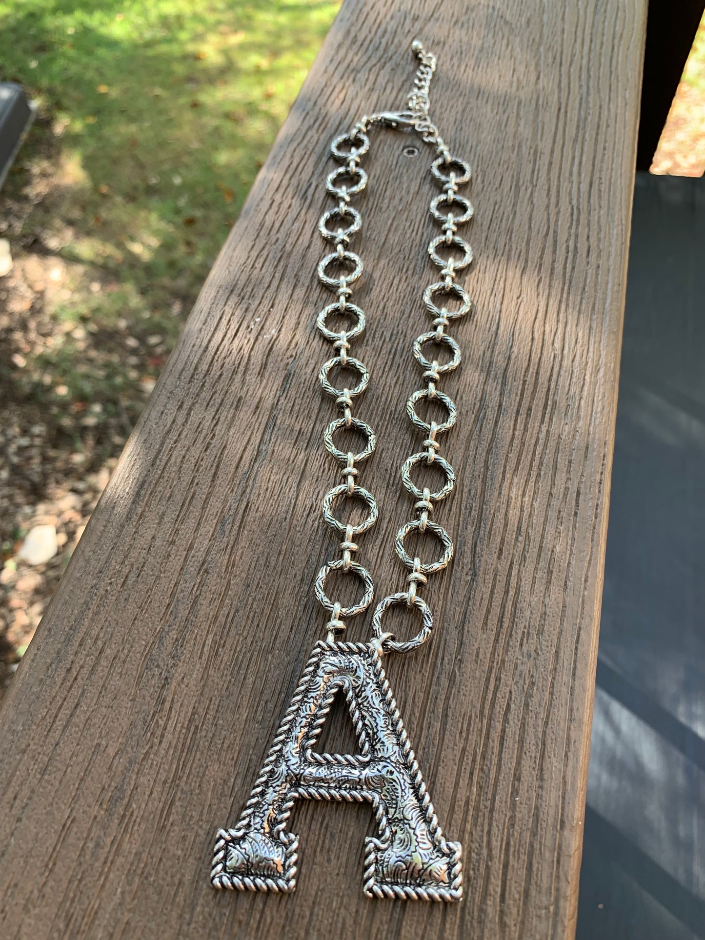 Initial necklaces