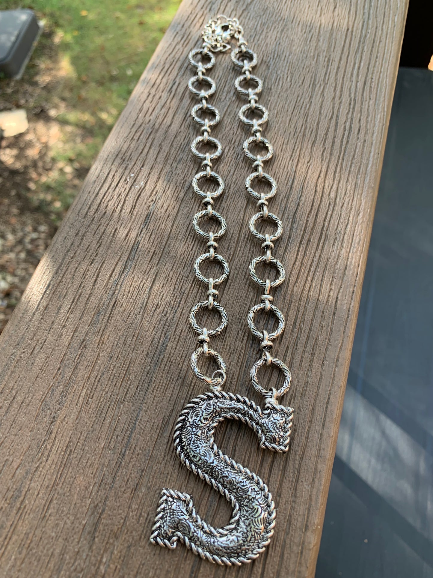 Initial necklaces
