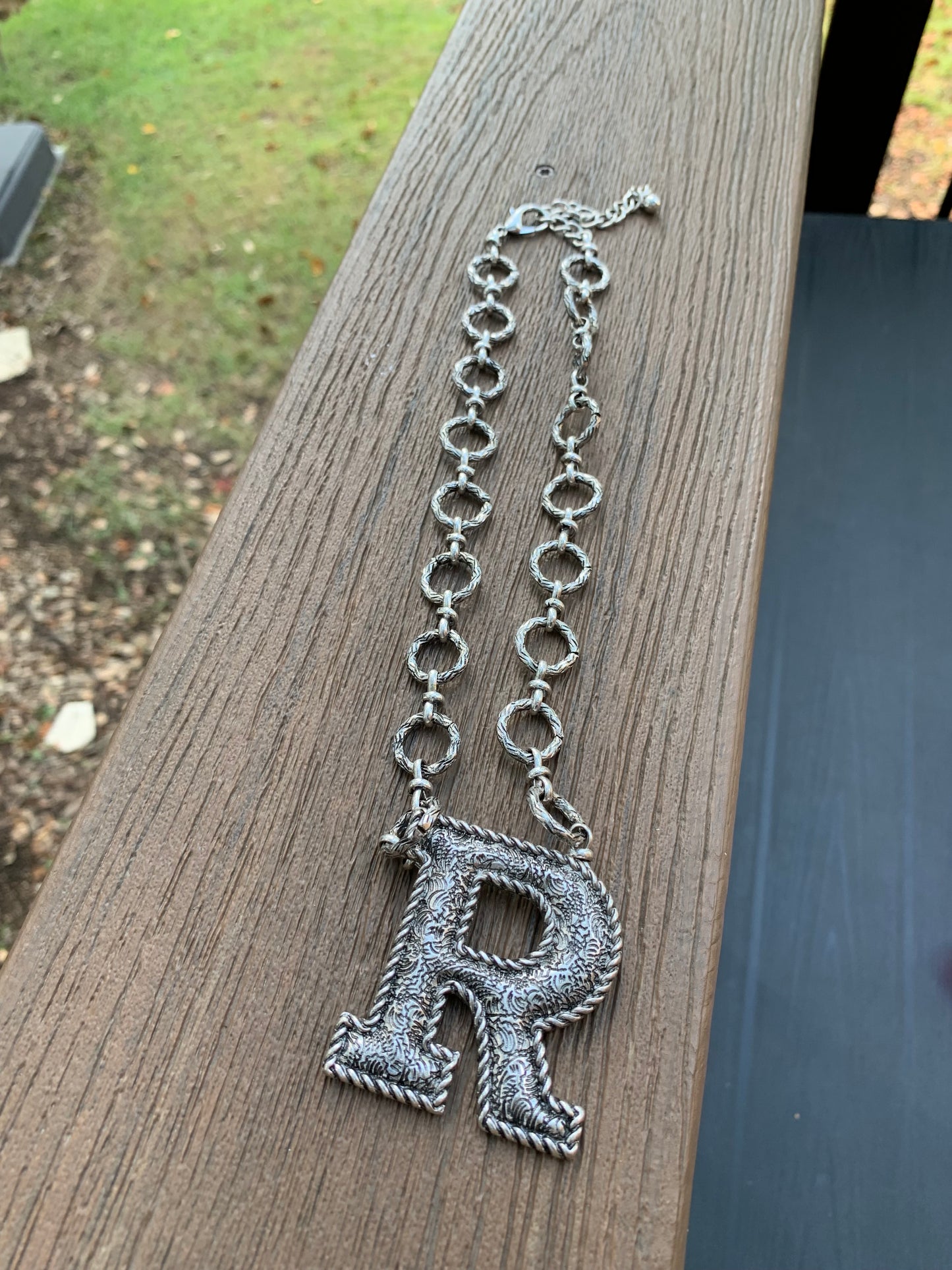 Initial necklaces