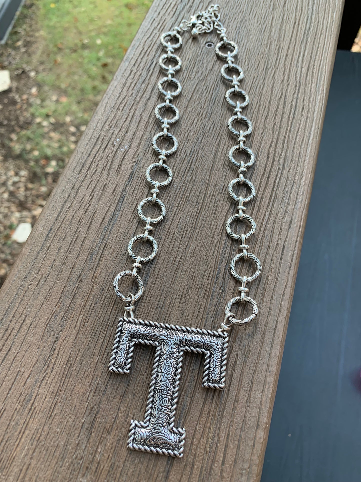 Initial necklaces