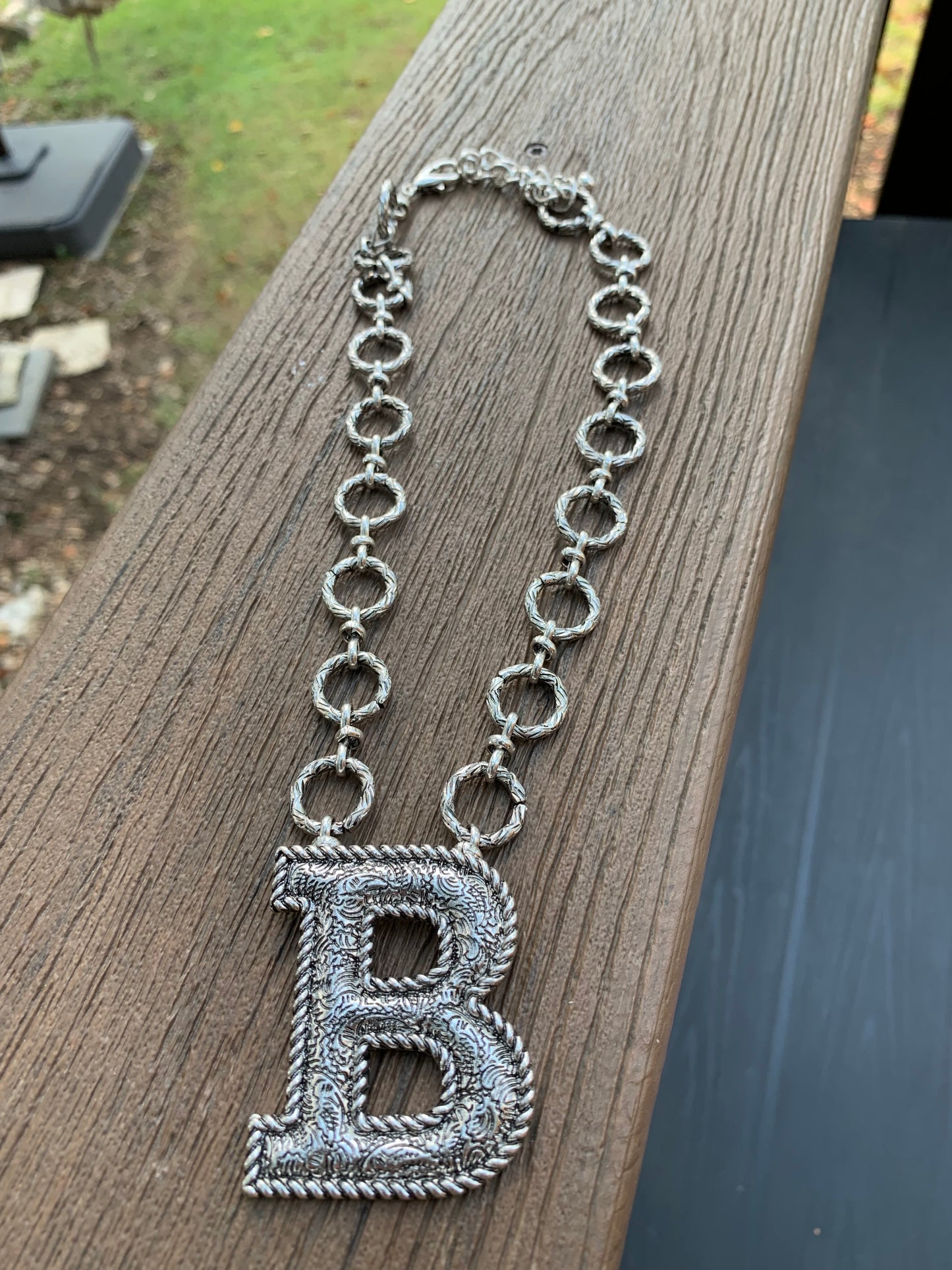 Initial necklaces