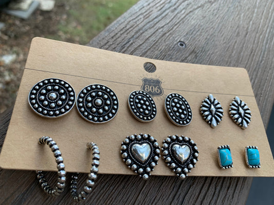 set earrings
