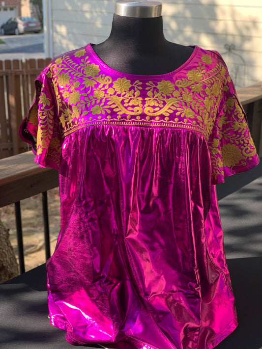 Metallic Top size  fit med-large