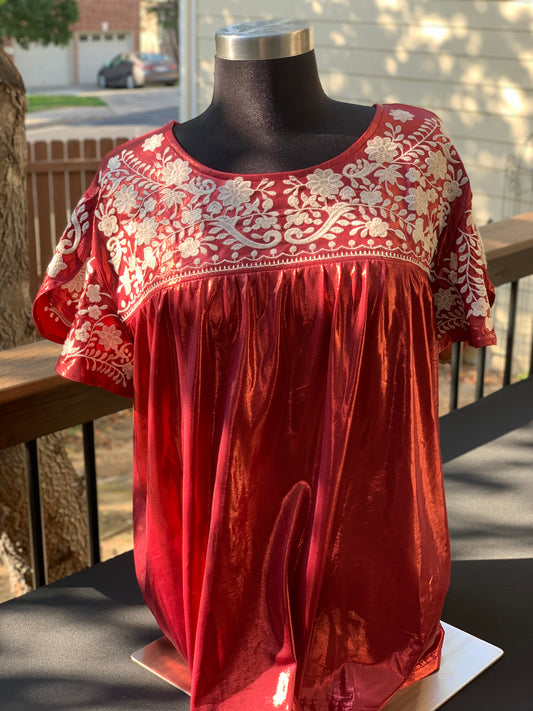 Metallic Top size  fit med-large